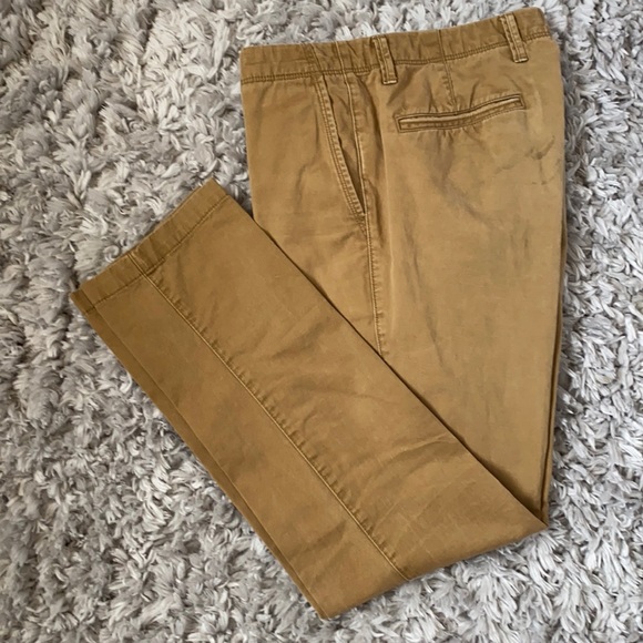 GAP Men’s Pants Cargo Slim Brown Tan Size 34x32